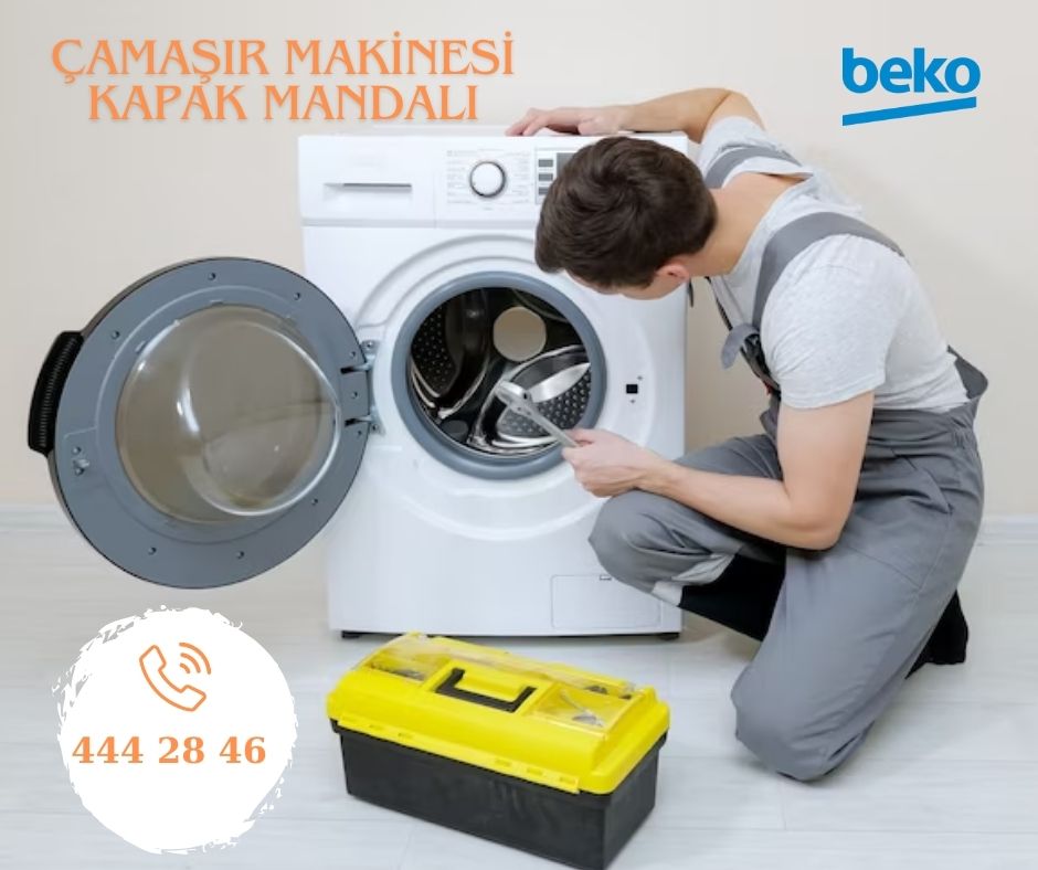 Beko Çamaşır Makinesi Kapak Mandalı
