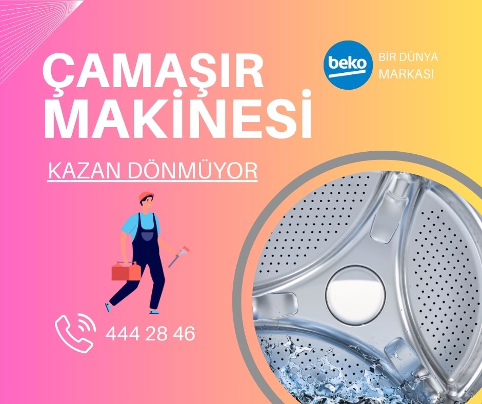 Beko Çamaşır Makinesi Kazan Dönmüyor 