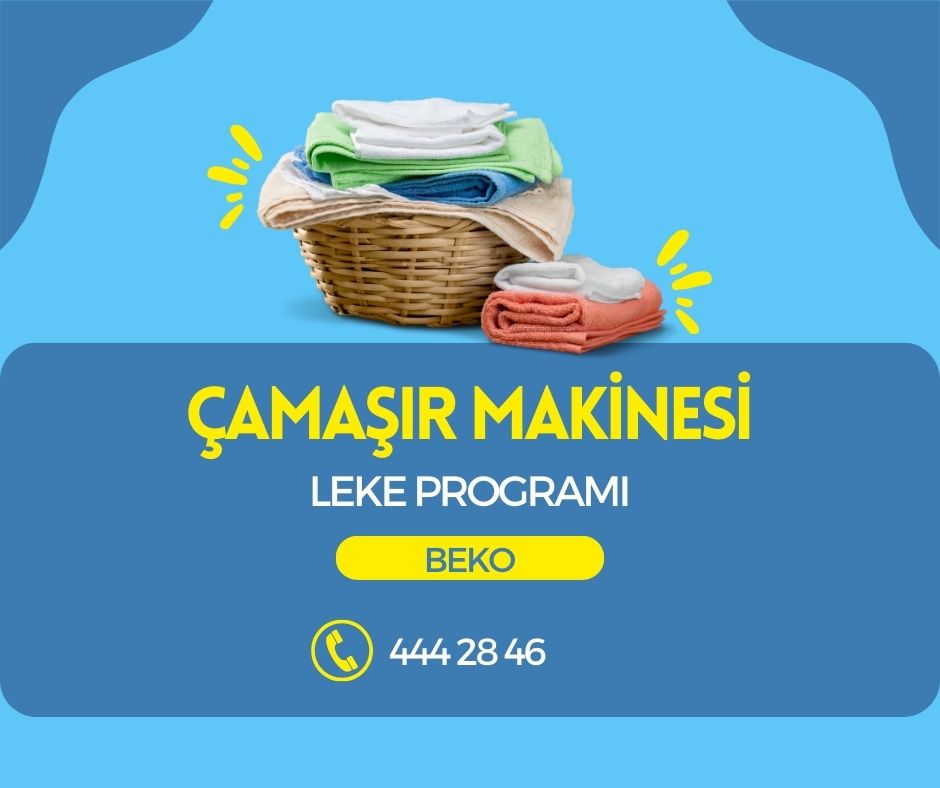Beko Çamaşır Makinesi Leke Programı