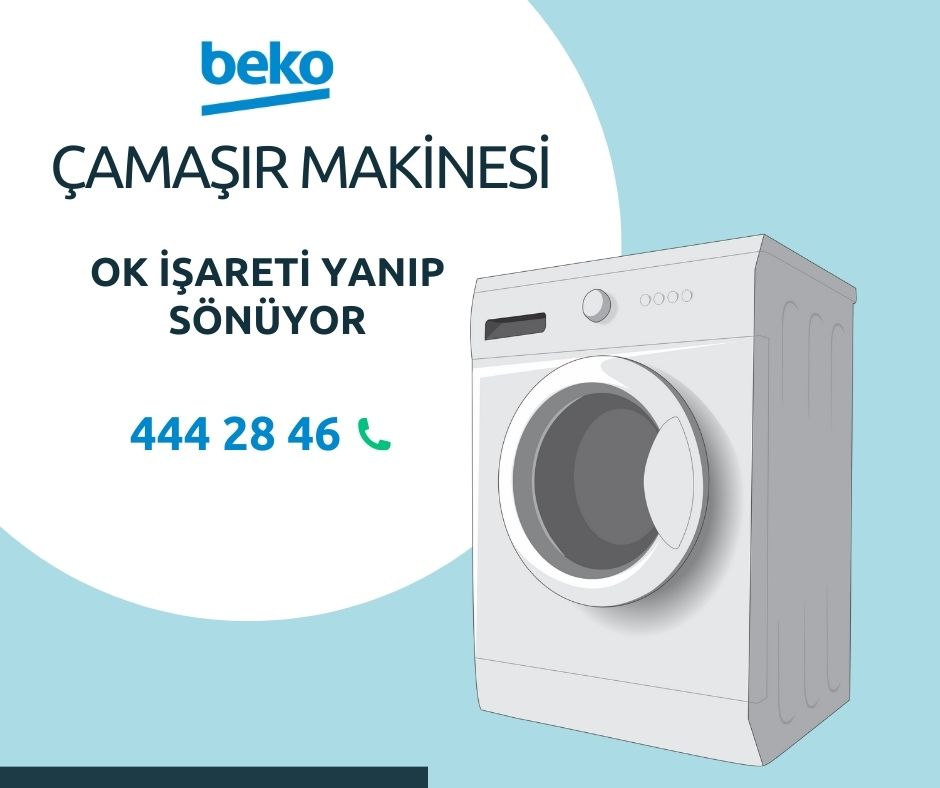 Beko Çamaşır Makinesi Ok İşareti Yanıp Sönüyor