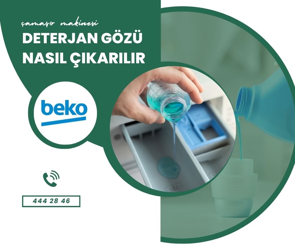 Beko Çamaşır Makinesi Deterjan Gözü Nasıl Çıkarılır