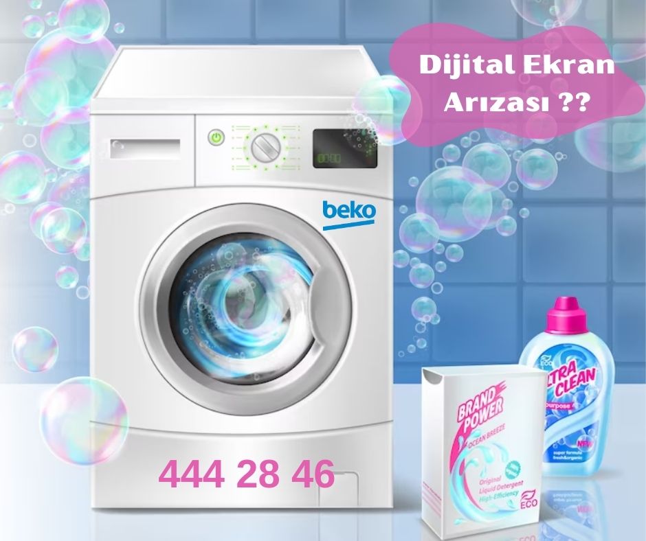 Beko Çamaşır Makinesi Dijital Ekran Arızası