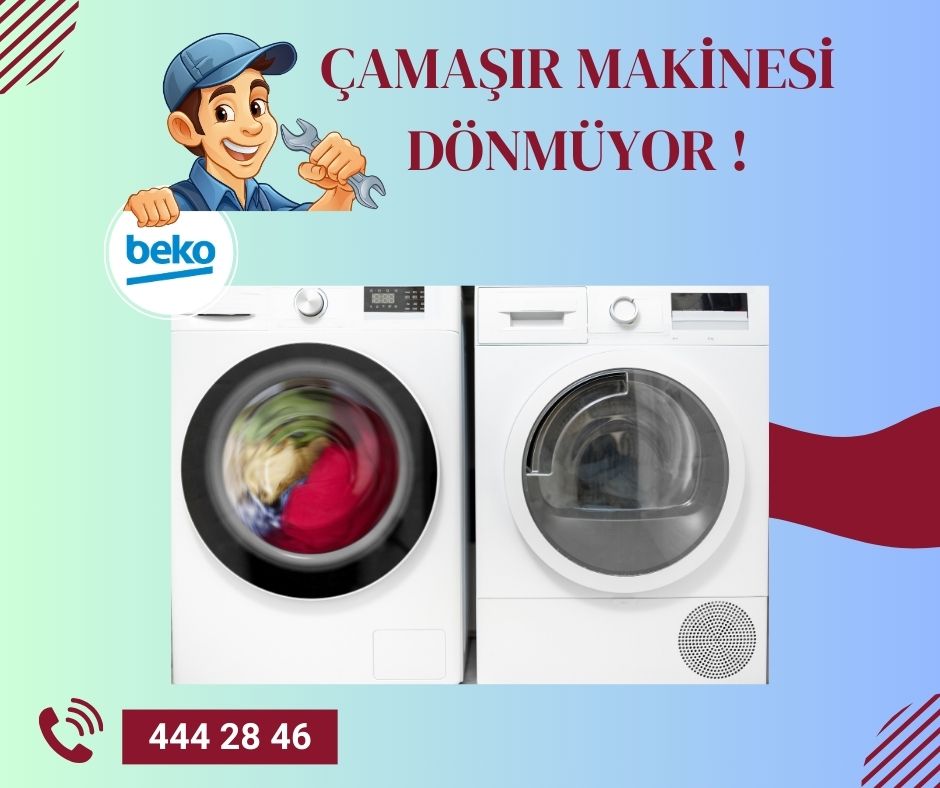 Beko Çamaşır Makinesi Dönmüyor