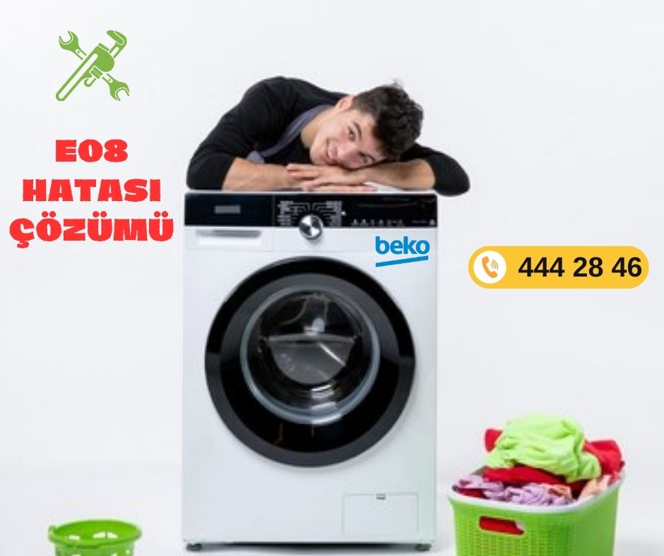 Beko Çamaşır Makinesi E08 Hatası Çözümü