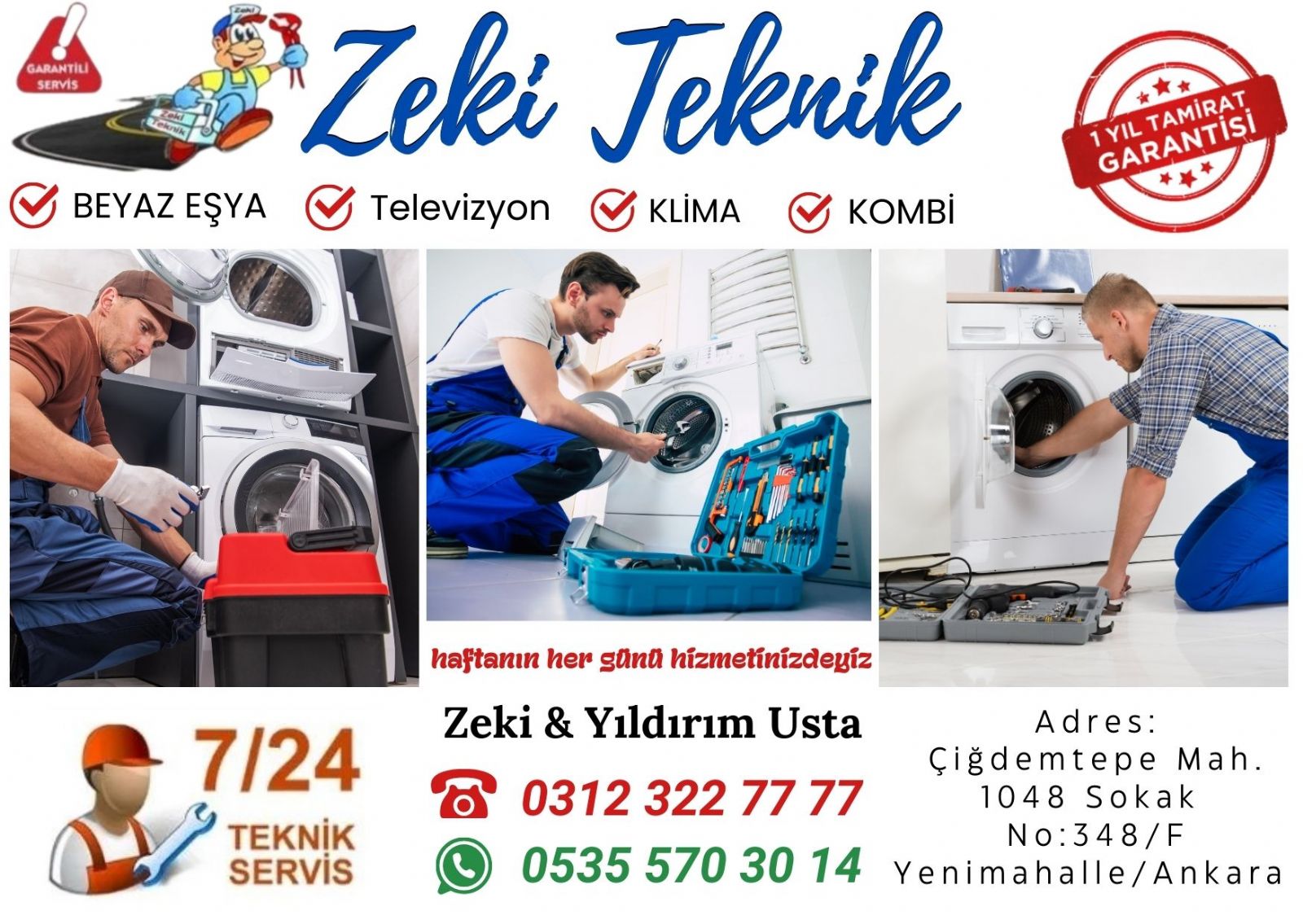 Şentepe Çamaşır Makinesi Tamircisi